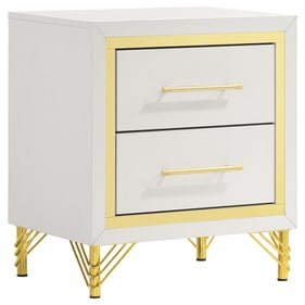 Coaster Furniture Lucia White Nightstand