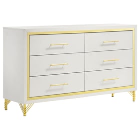 Coaster Furniture Lucia White Dresser