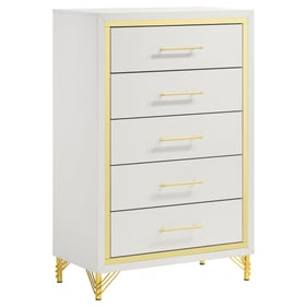 Coaster Furniture Lucia White Chest