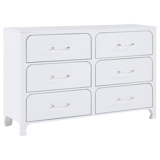 Coaster Furniture Anastasia White Dresser CST-224753