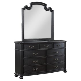 Coaster Furniture Celina Black Dresser And Mirror