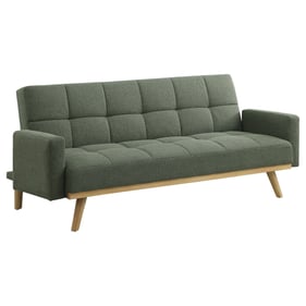 Coaster Furniture Kourtney Sage Green Upholstered Covertible Sofa Bed