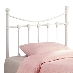 Coaster Furniture Mabel White Twin Metal Headboard with Frame