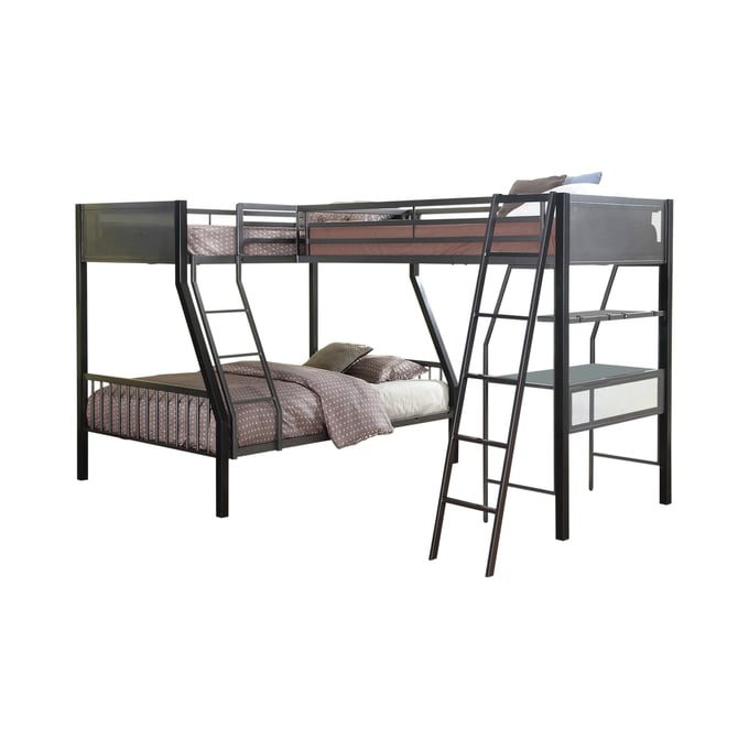 Coaster Furniture Meyers Black Grey Twin Loft Add On CST-460392