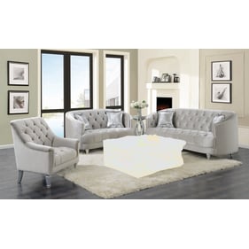 Coaster Furniture Avonlea Grey 3pc Living Room Set