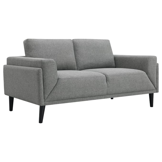 Coaster Furniture Rilynn Grey Upholstered Arms Loveseat CST-509525