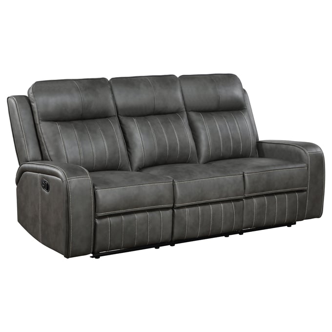 Coaster Furniture Raelynn Grey Motion Sofa CST-603191