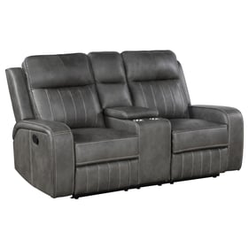 Coaster Furniture Raelynn Grey Motion Loveseat