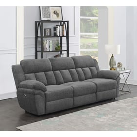 Coaster Furniture Bahrain Charcoal Upholstered Power Sofa