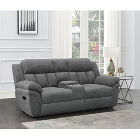 Coaster Furniture Bahrain Charcoal Motion Loveseat