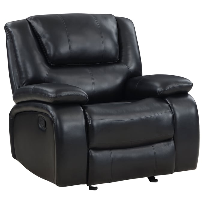 Coaster Furniture Camila Black Glider Recliner Chair CST-610246