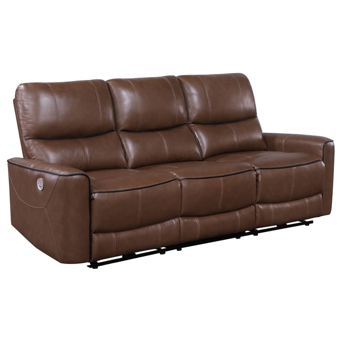 Coaster Furniture Greenfield Brown Power Sofa CST-610264P