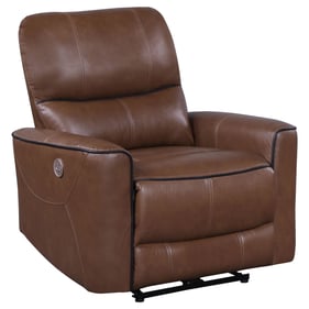 Coaster Furniture Greenfield Brown Power Recliner