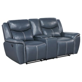 Coaster Furniture Sloane Blue Motion Loveseat