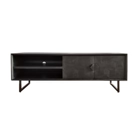 Coaster Furniture Marsden Charcoal Black 2 Door 70 Inch TV Stand