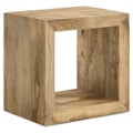 Benton Rectangular Solid Wood End Table Natural