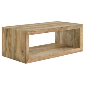 Coaster Furniture Benton Natural Rectangular Coffee Table