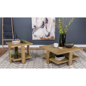 Coaster Furniture Dawn Mango 3pc Coffee Table Set