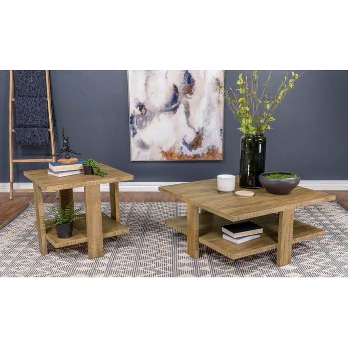 Coaster Furniture Dawn Mango 3pc Coffee Table Set CST-70771-OCT-SET