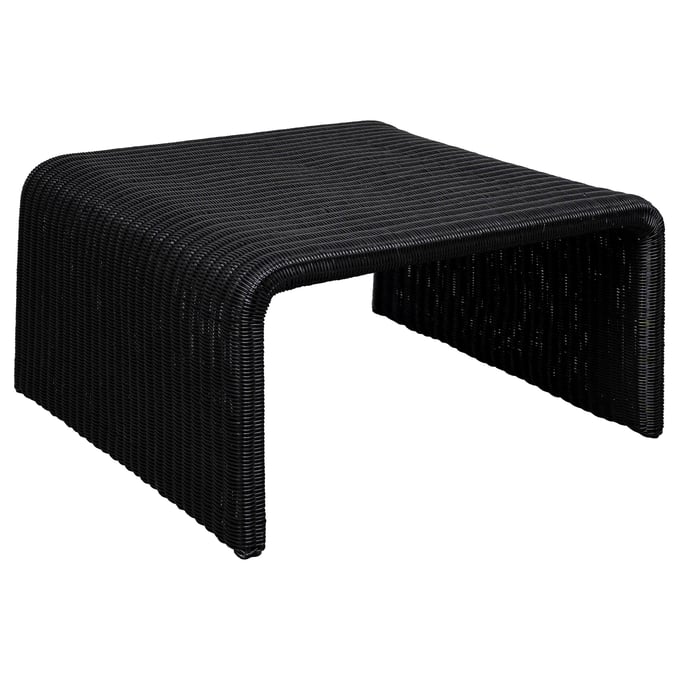 Coaster Furniture Cahya Black Woven Coffee Table CST-708518