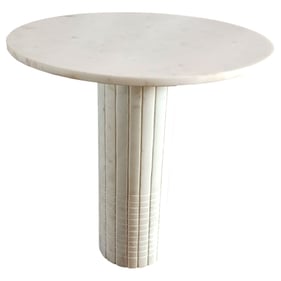 Coaster Furniture Astoria White End Table