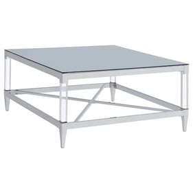 Coaster Furniture Lindley Silver Coffee Table