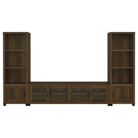 Coaster Furniture Sachin Dark Pine 3pc Entertainment Center