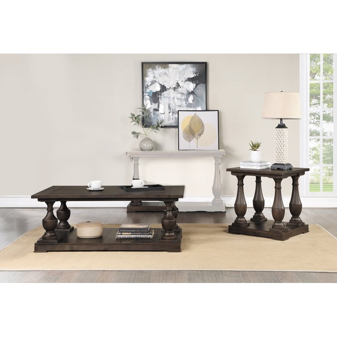 Coaster Furniture Walden Coffee Rectangular 3pc Coffee Table Set CST-75337-OCT-S1