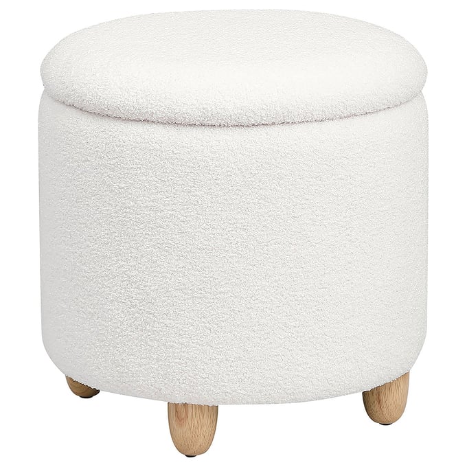 Coaster Furniture Valia White Ottoman CST-910229