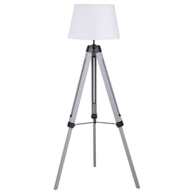 Coaster Furniture Dayton Grey Adjustable Empire Tripod Floor Lamp