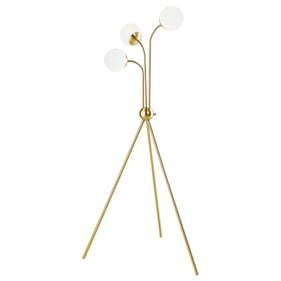 Coaster Furniture Miley Gold Trio Tree Floor Lamp