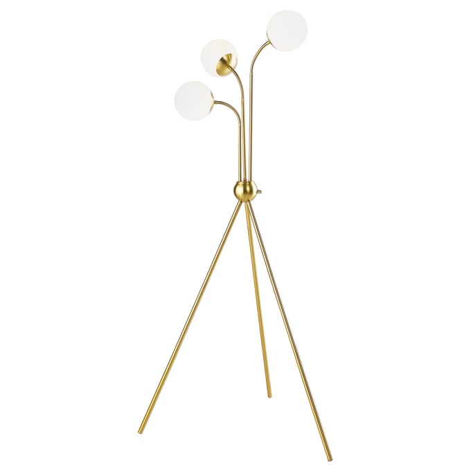 Coaster Furniture Miley Gold Trio Tree Floor Lamp CST-920293