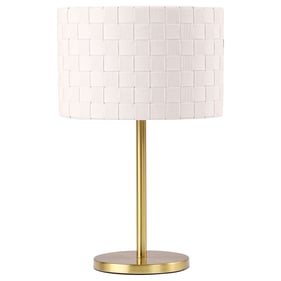 Coaster Furniture Ramiro Gold Drum Shade Buffet Table Lamp