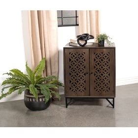 Coaster Furniture Zaria Brown 2 Door Accent Cabinet