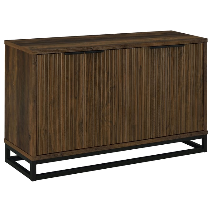 Coaster Furniture Ryatt Dark Pine 4 Door Accent Cabinet CST-950393