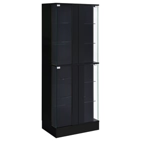 Coaster Furniture Cabra Black Curio Cabinet