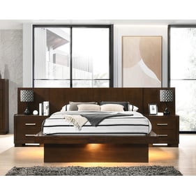 Coaster Furniture Jessica Cappuccino 3pc Bedroom Set With Queen Bed