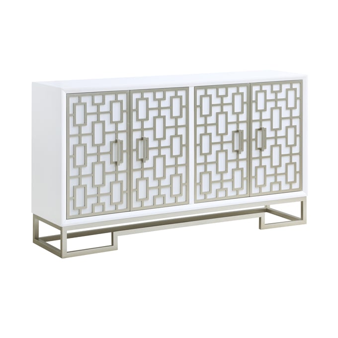 Coast To Coast White 60 Inch Wide Credenza CTC-60229