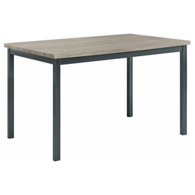 Coaster Furniture Garza Black Grey Rectangular Dining Table