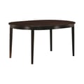 Gabriel Oval Dining Table Cappuccino