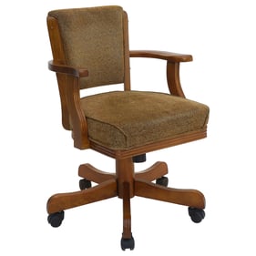 Coaster Furniture Mitchell Olive Brown Amber Game And Dining Chair