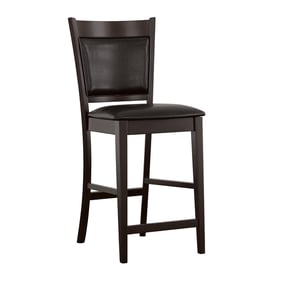 2 Coaster Furniture Jaden Espresso Black Counter Height Stools