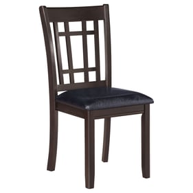 2 Coaster Furniture Lavon Black Side Chairs