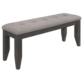 Coaster Furniture Dalila Grey Padded Cushion Bench