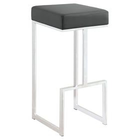 Coaster Furniture Gervase Grey Square Bar Stool