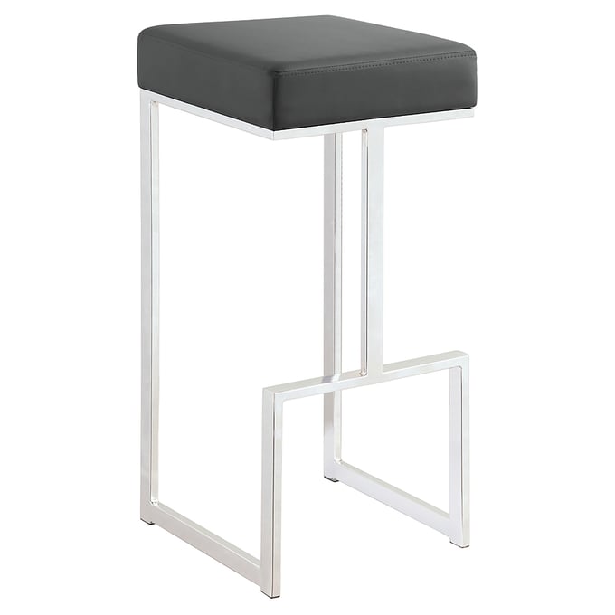 Coaster Furniture Gervase Grey Square Bar Stool CST-105262