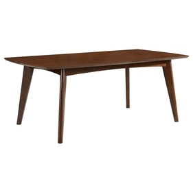 Coaster Furniture Malone Walnut Wood Rectangle Dining Table