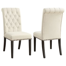 2 Coaster Furniture Alana Beige Side Chairs