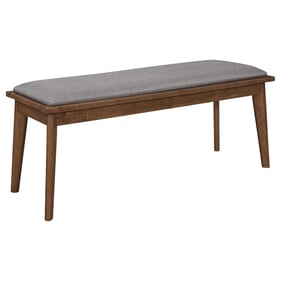 Coaster Furniture Alfredo Grey Natural Walnut Dining Bench