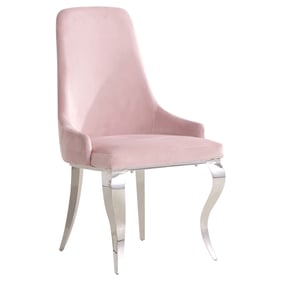 2 Coaster Furniture Antoine Light Pink Dining Chairs